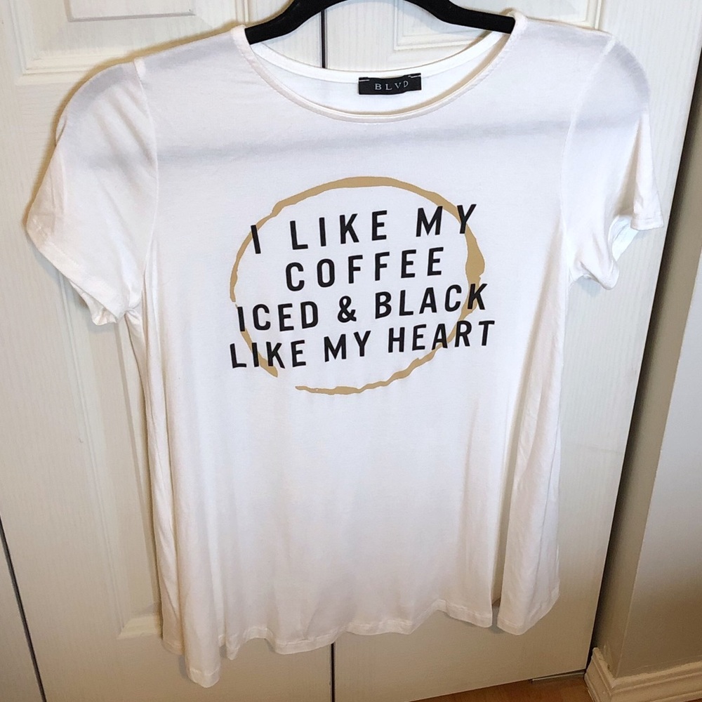 🛍 3/$20 SALE - Coffee Graphic Tee